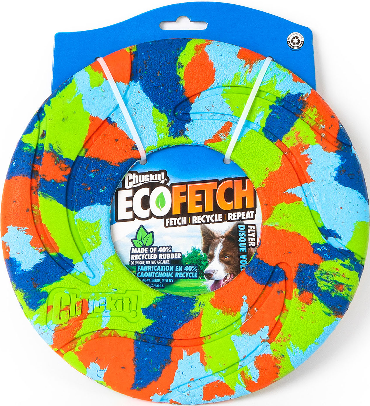 CHUCKIT! ECOFETCH RECYCLED RUBBER FLYER