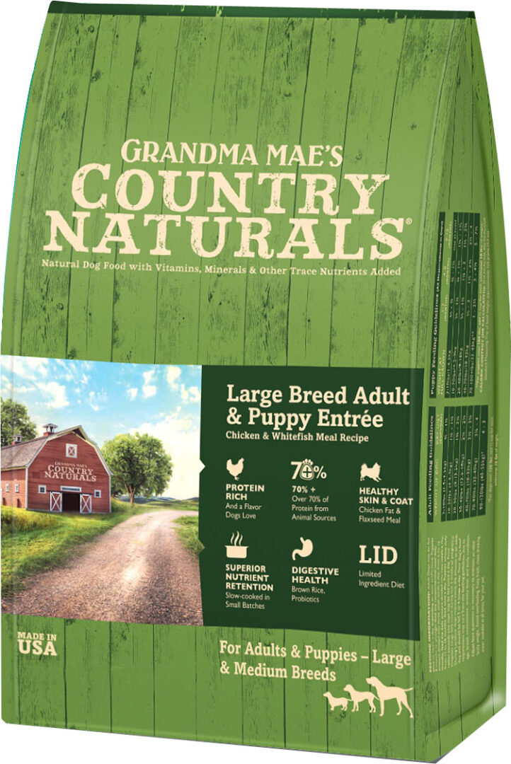 COUNTRY NATURALS LARGE BREED DOG FOOD