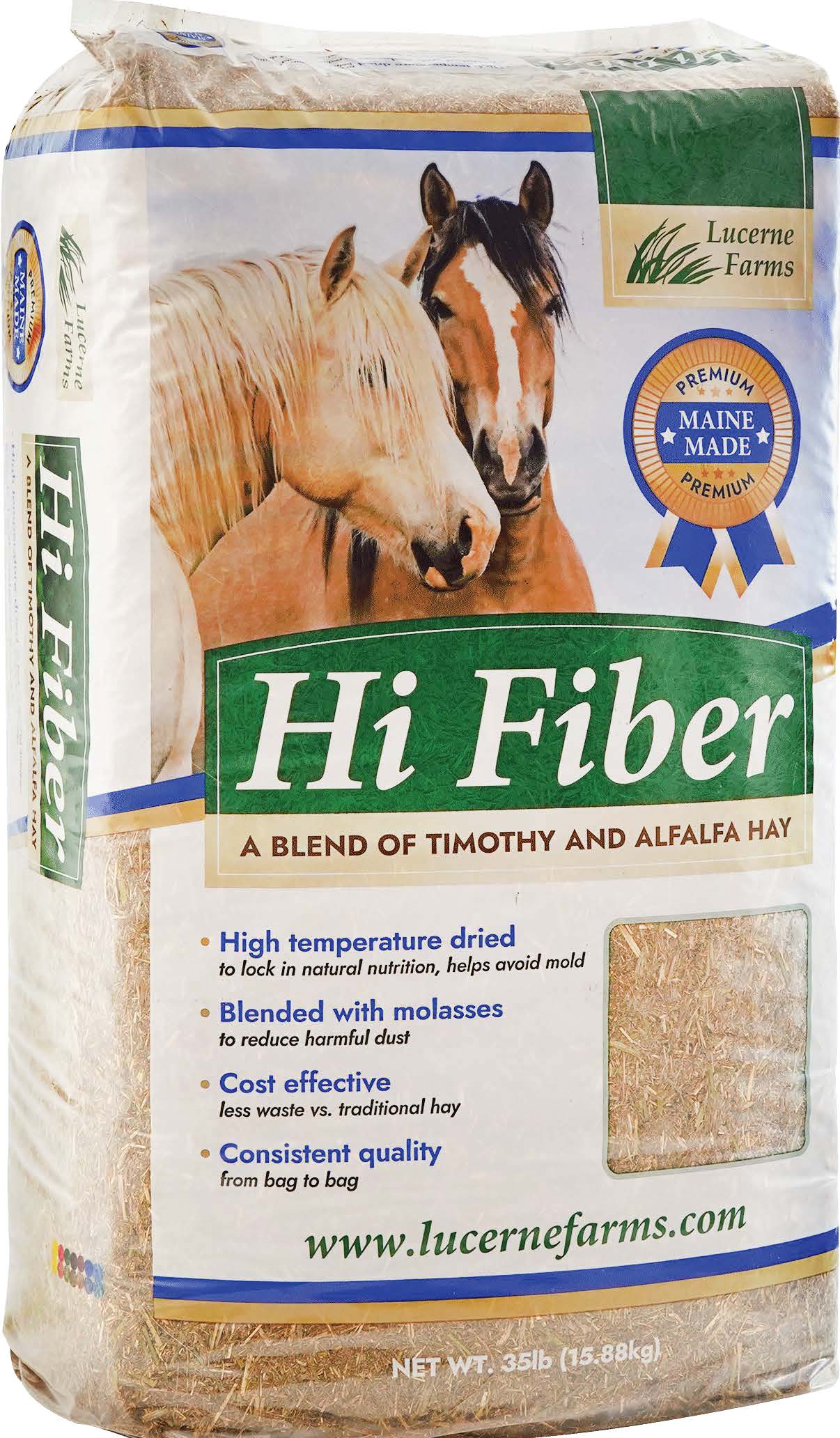 LUCERNE FARMS HI FIBER HAY