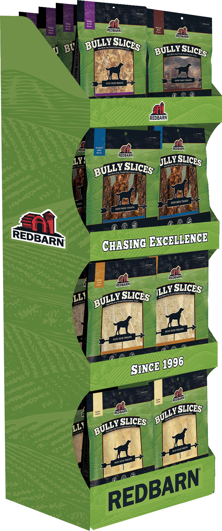 REDBARN EMPTY BULLY SLICE DISPLAY