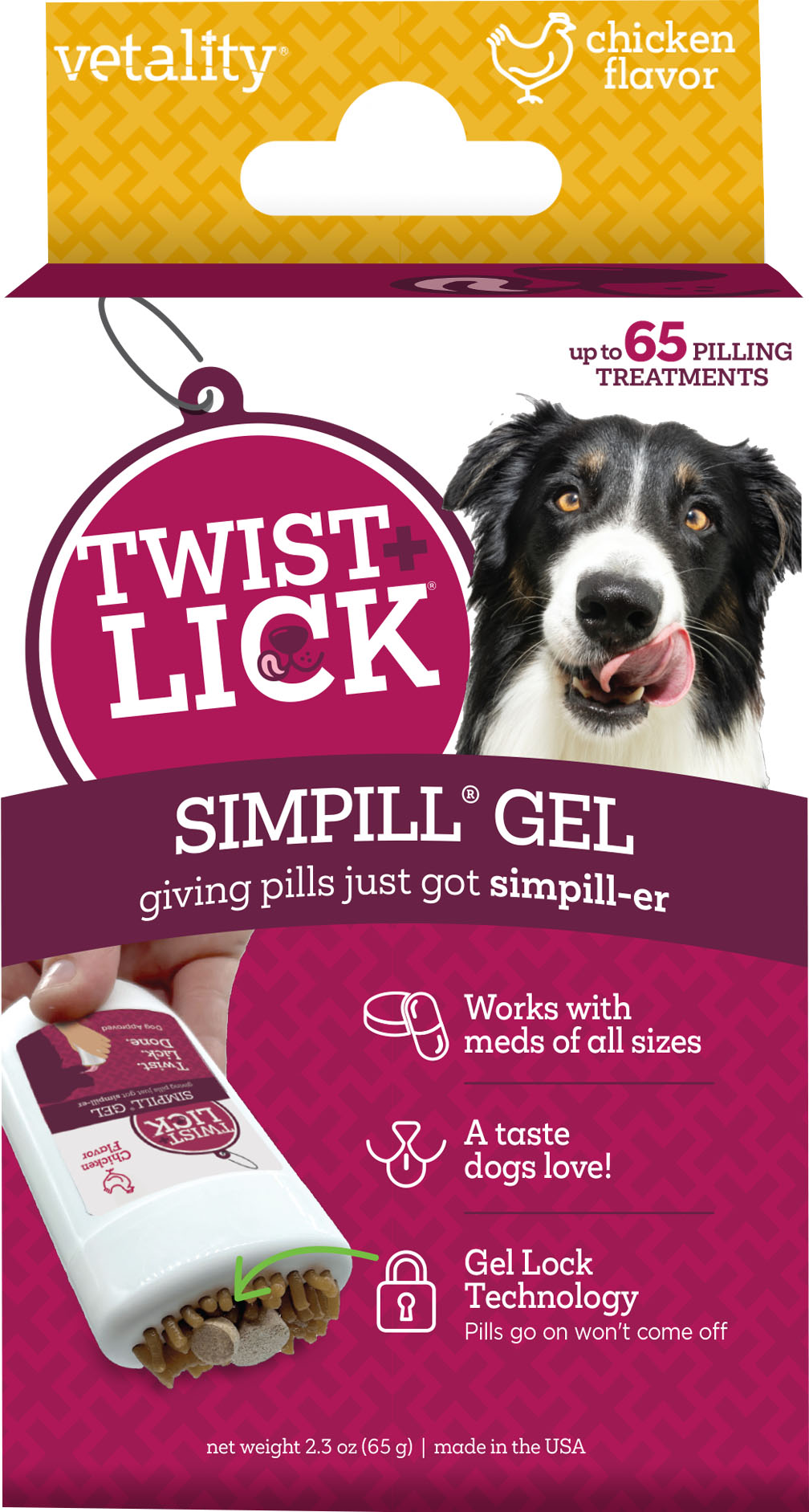 VETALITY TWIST & LICK SIMPILL