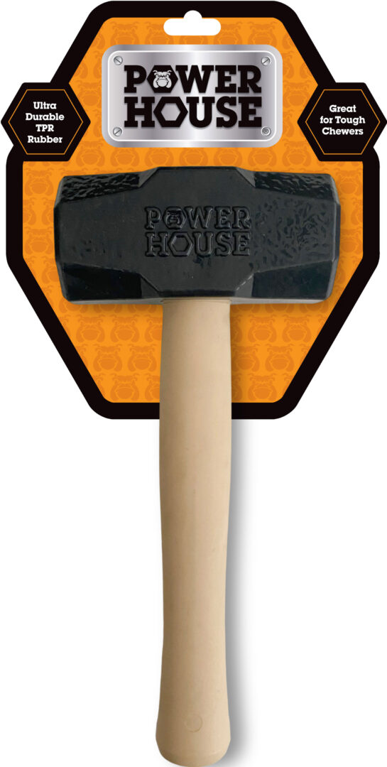 POWER HOUSE HAMMER TPR DOG TOY