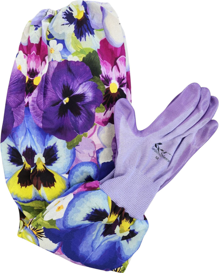 NOMPI GARDENSLEEVES PANSIES