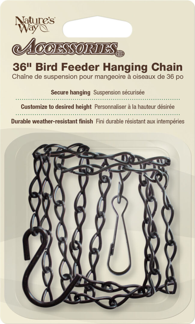 METAL BIRD FEEDER HANGING CHAIN