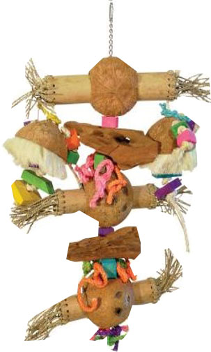 BAMBOO SHOOTS BIRD TOY