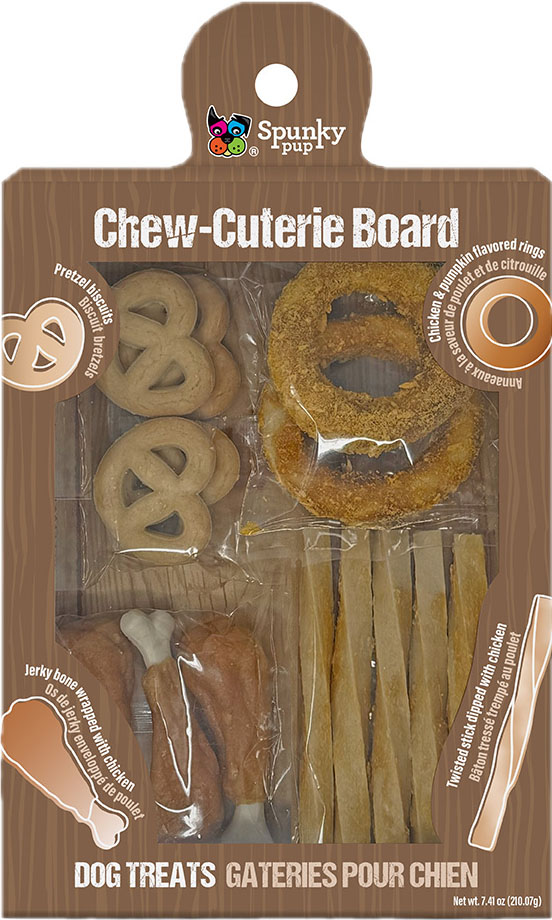SPUNKYPUP HOLIDAY CHEW-CUTERIE DOG TREATS MASS
