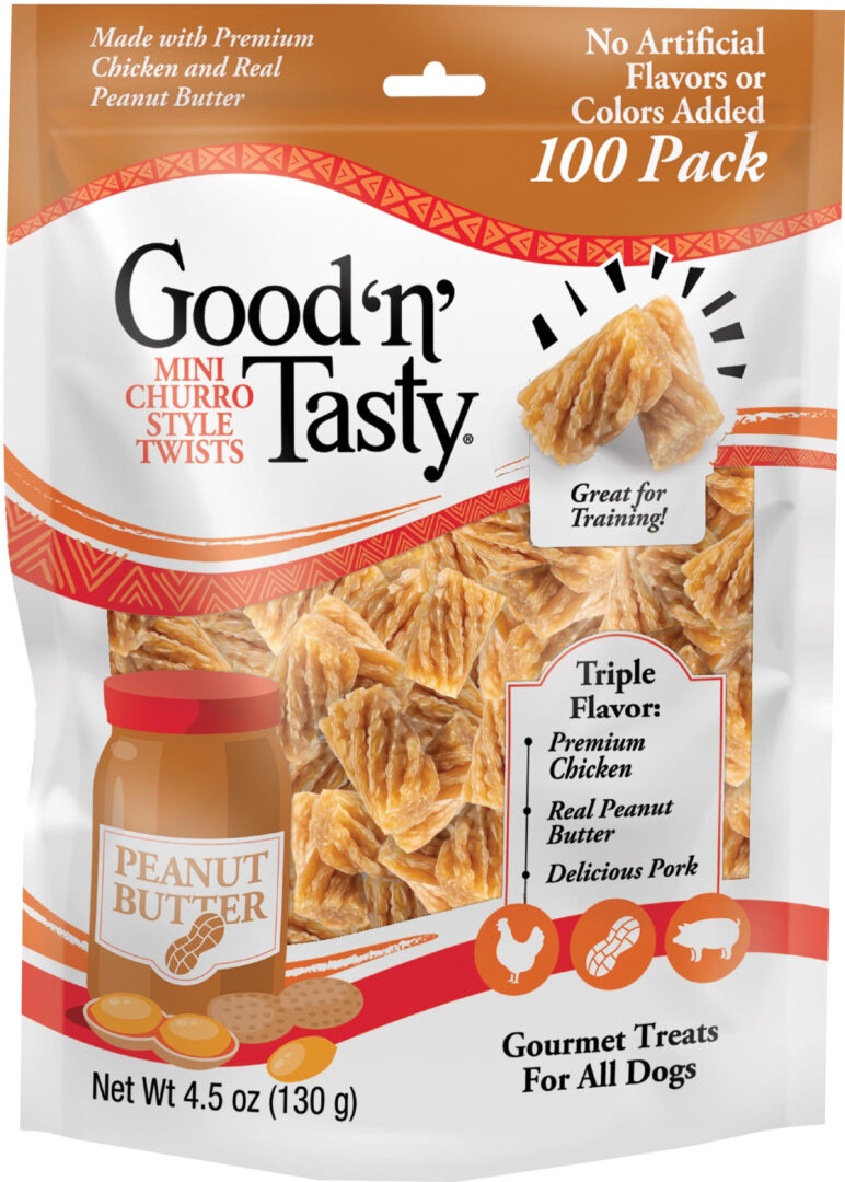 GOOD 'N' TASTY TRIPLE FLAVOR MINI CHURRO TWISTS