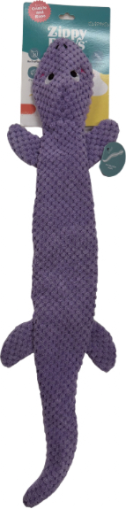 ZIPPYPAWS ROPE REPTILEZ - PURPLE LIZARD