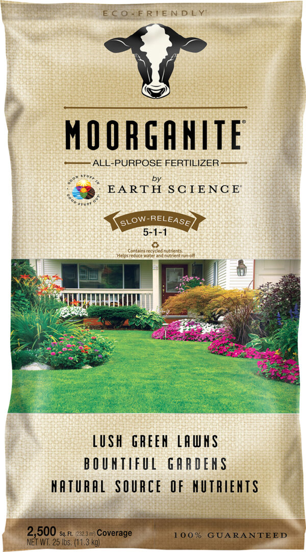 EARTH SCIENCE MOORGANITE ALL PURPOSE FERTILIZER