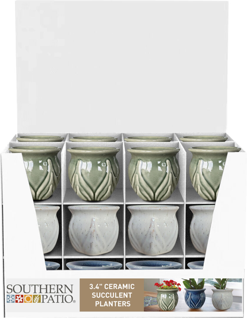 SOUTHERN PATIO GADRIAN SUCCULENT PLANTER TRAY PACK