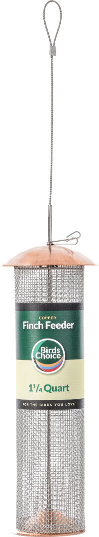 BIRD'S CHOICE FINCH TUBE FEEDER