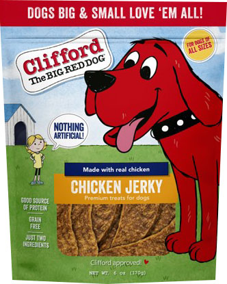 CLIFFORD SOFT & CHEWY JERKY