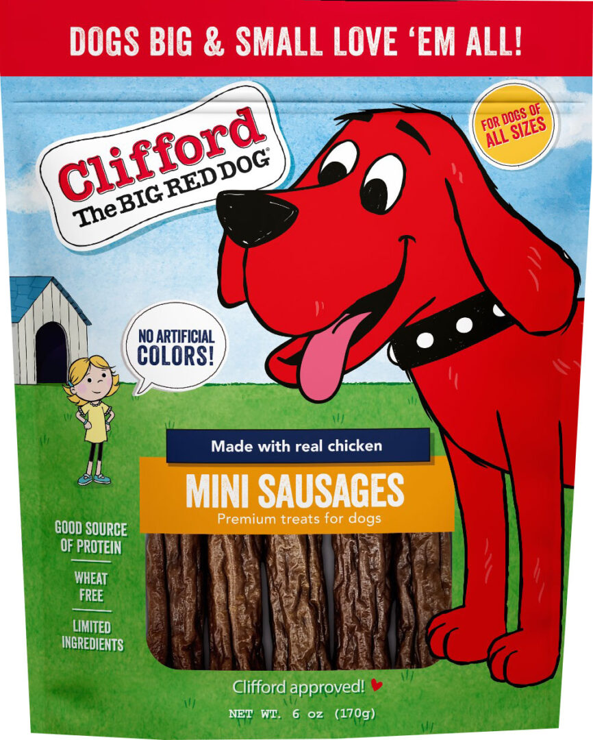 CLIFFORD SOFT & CHEWY MINI SAUSAGES