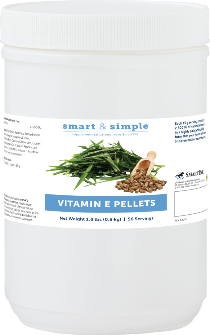 SMARTEQUINE SMART & SIMPLE VITAMIN E PELLETS