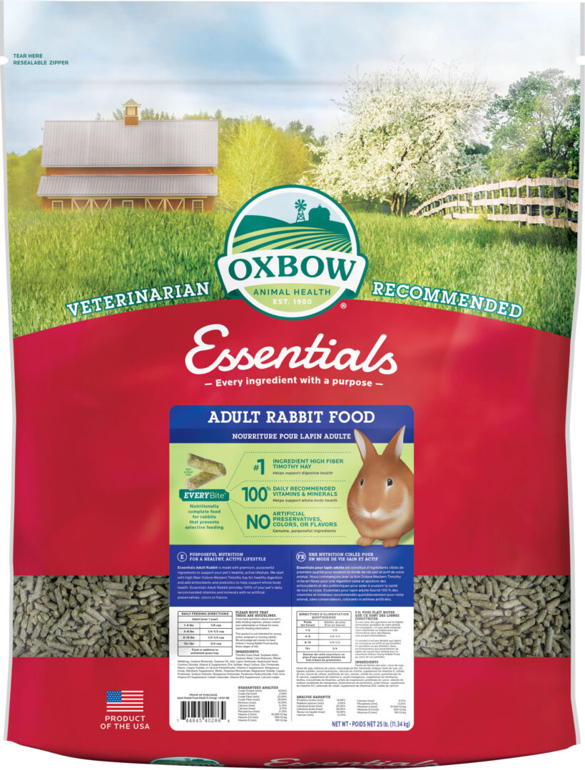 ESSENTIALS ADULT RABBIT FOOD