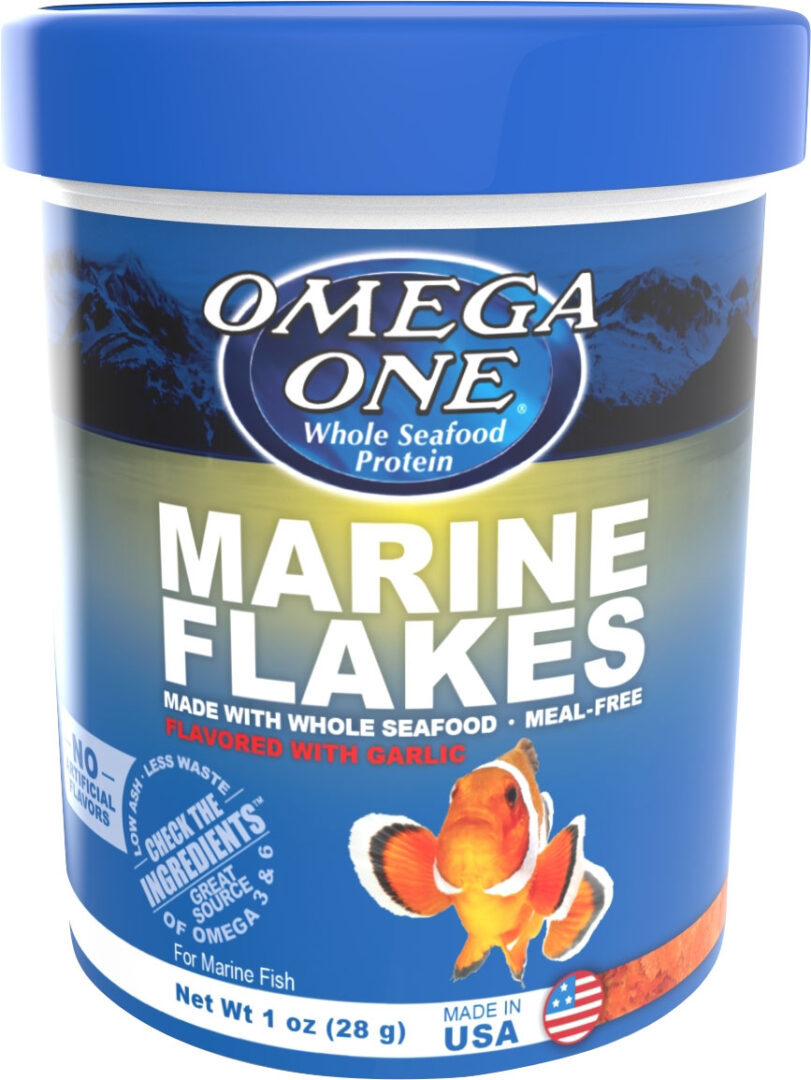 OMEGA ONE GARLIC MARINE FLAKE