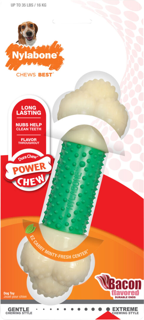 NYLABONE POWER CHEW DOUBLE ACTION