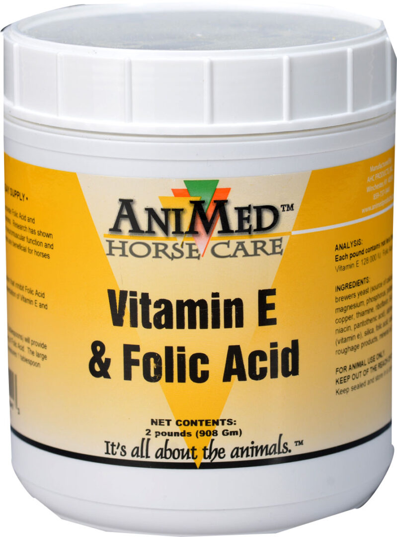 ANIMED VITAMIN E & FOLIC ACID