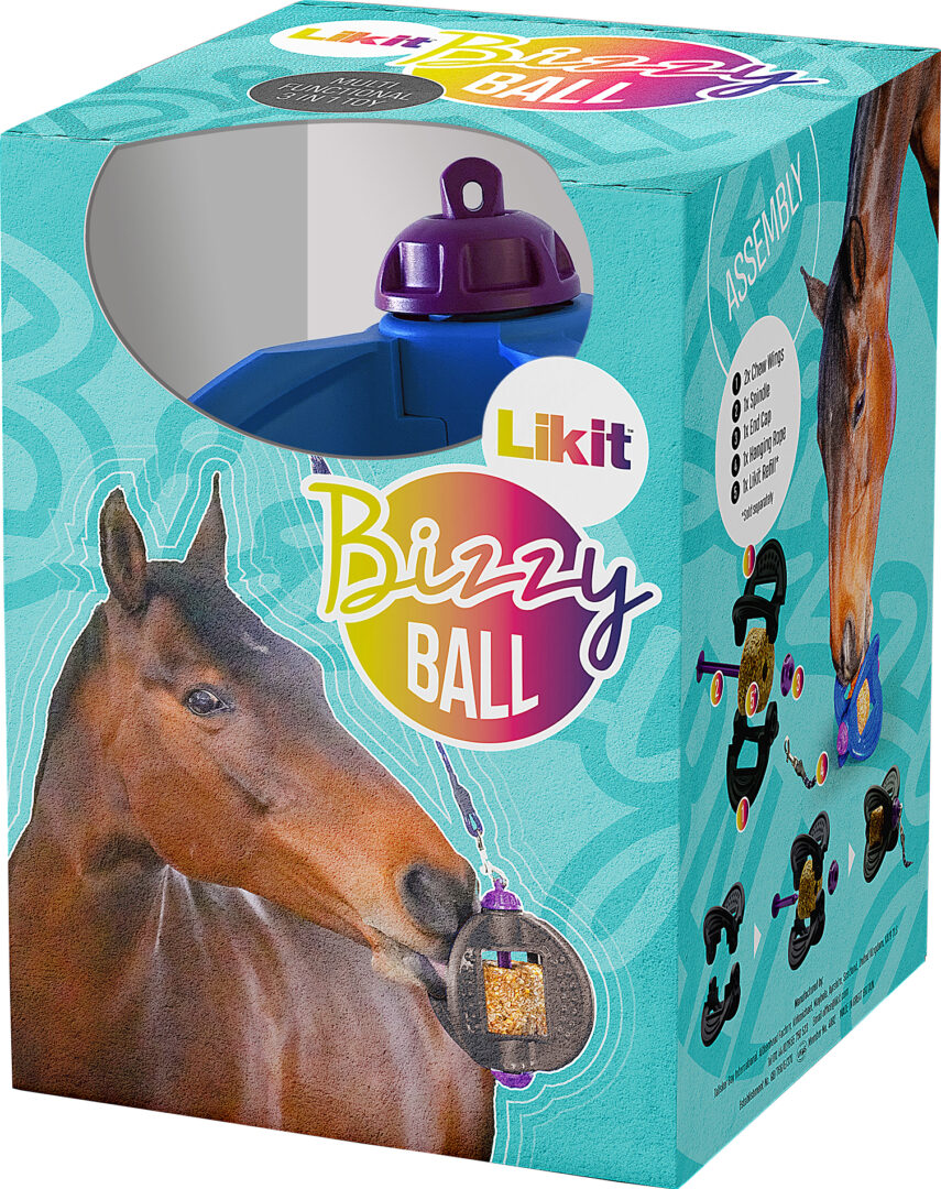 LIKIT BIZZY BALL BOREDOM RELIEF TOY FOR HORSES