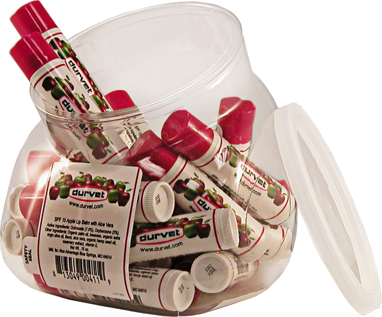DURVET APPLE LIP BALM DISPLAY