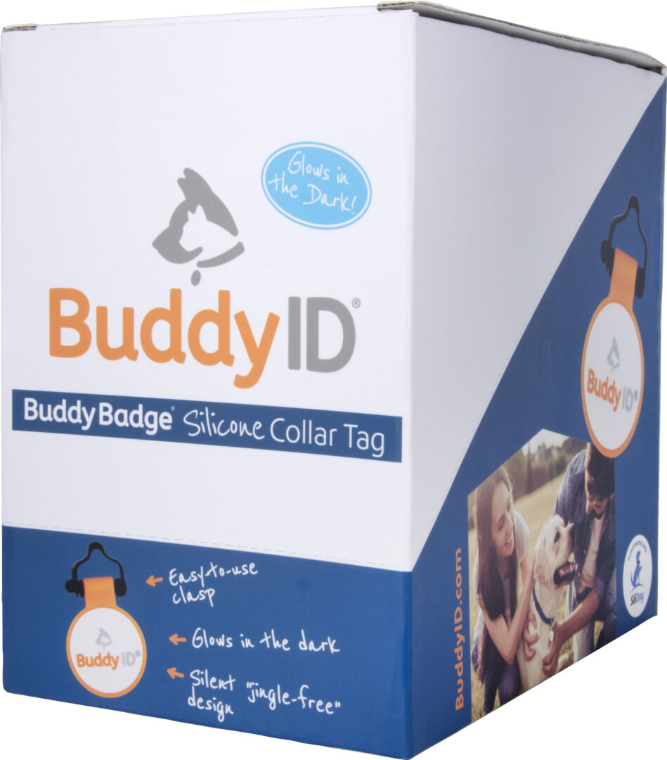 BUDDYID BUDDY BADGE ID COLLAR TAG