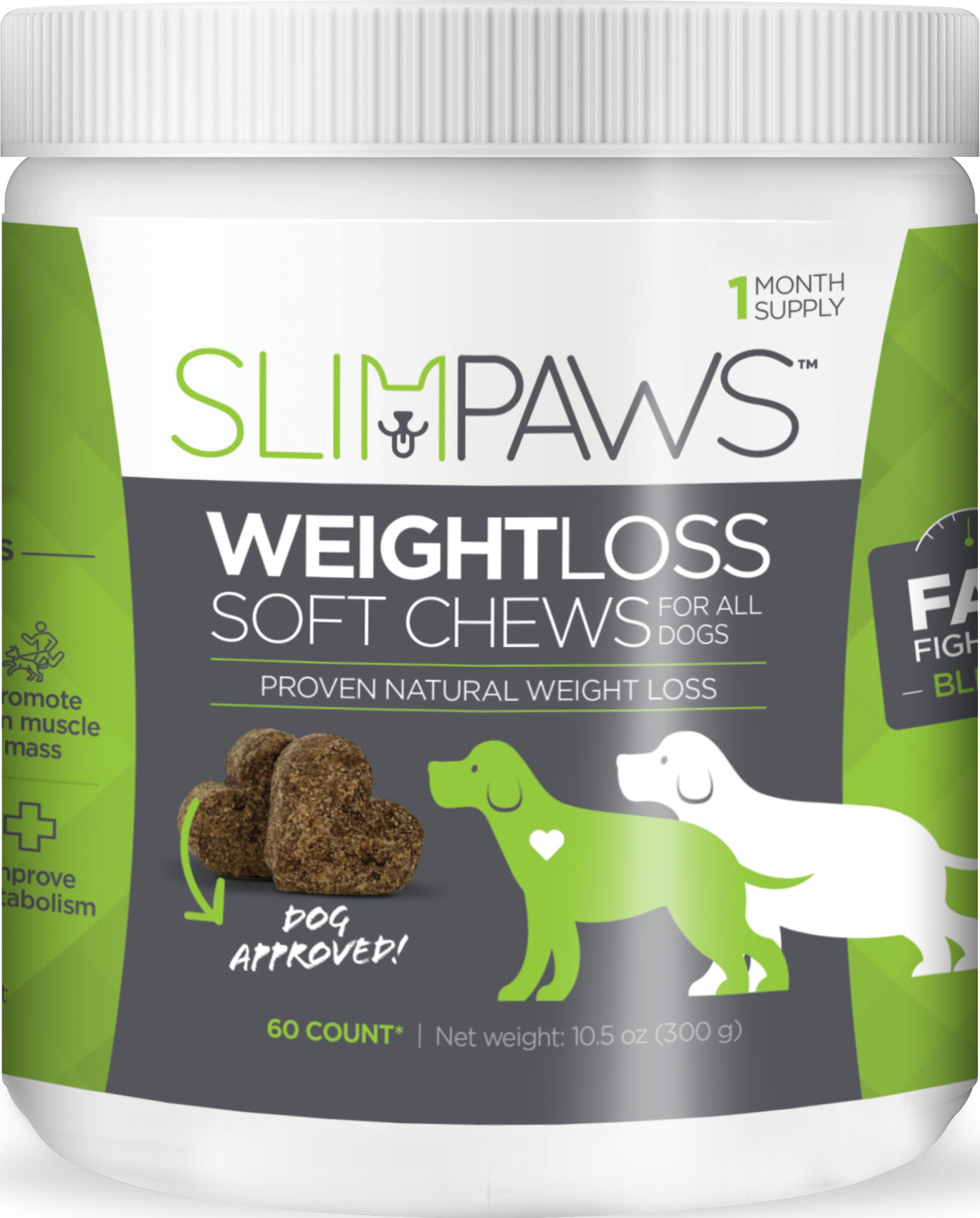 SLIM PAWS WEIGHT LOSS SOFT CHEWS FOR ALL DOGS My Pet Store and More