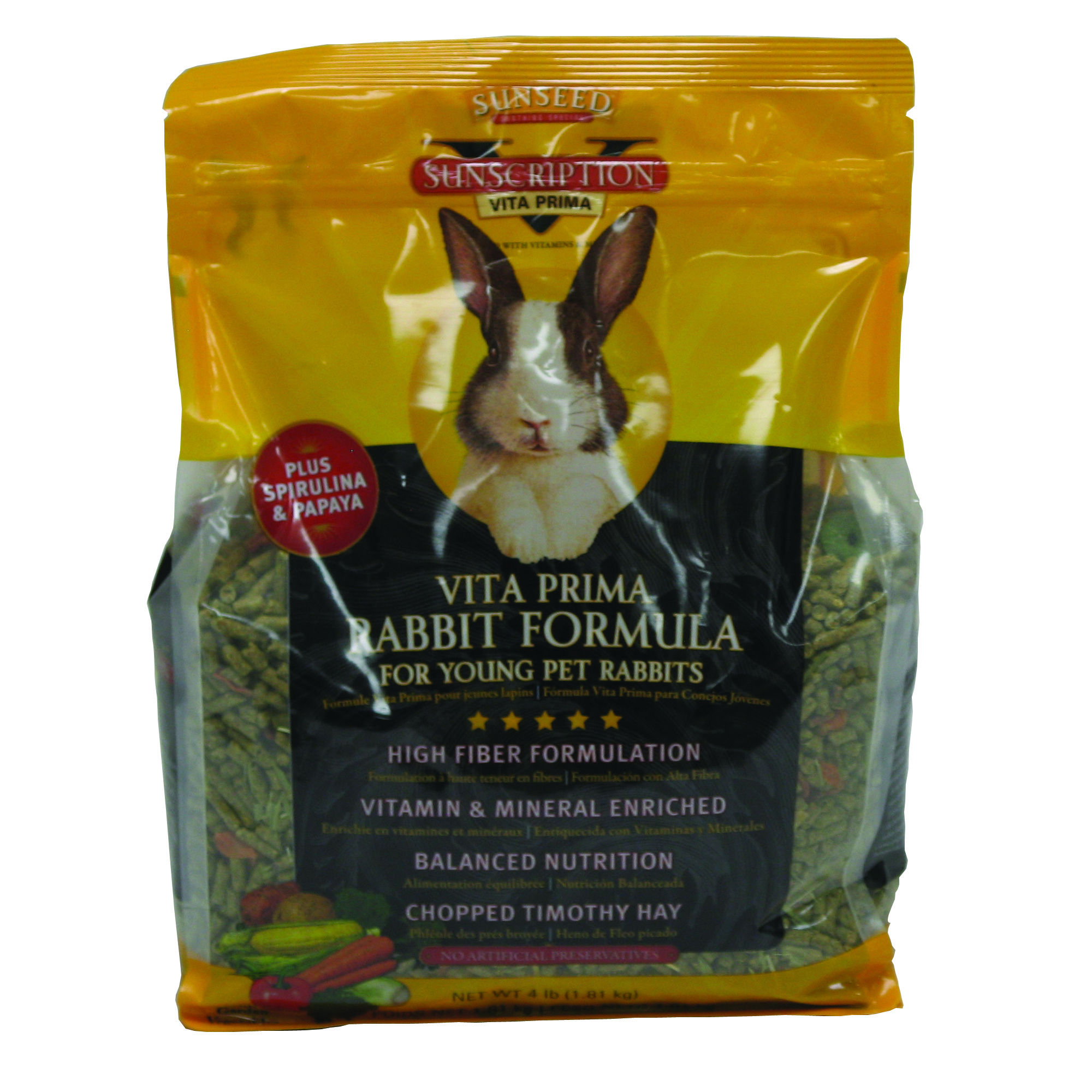 VITA PRIMA RABBIT FORMULA FOR YOUNG RABBITS My Pet Store and More Pet Supplies & Accessories