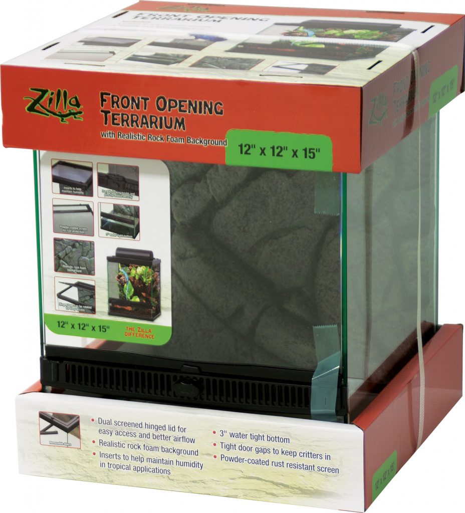 ZILLA FRONT OPEN TERRARIUM My Pet Store and More Pet Supplies