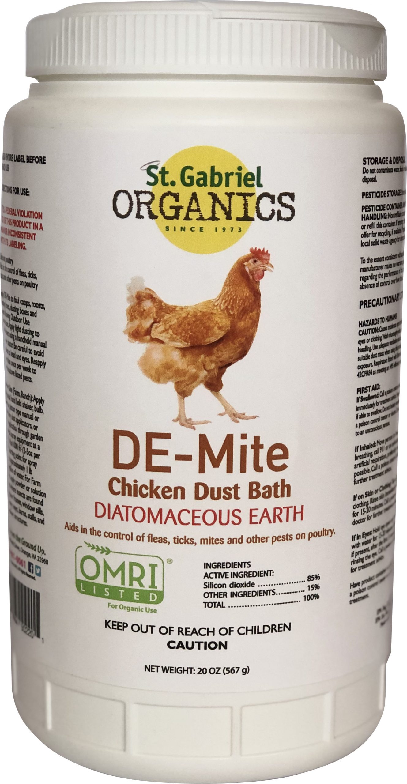 DEMITE CHICKEN DUST BATH DIATOMACEOUS EARTH My Pet Store and More Pet Supplies & Accessories