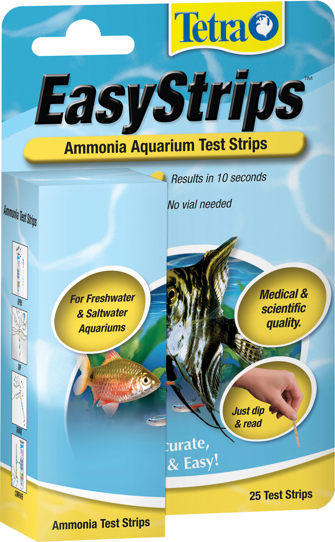 EASYSTRIPS AQUARIUM AMMONIA TEST KIT My Pet Store and More Pet